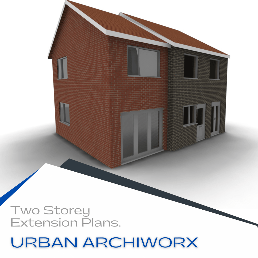 Two Storey Extension plans